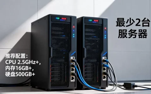 EC4 2最少需要几台服务器才能稳定运行，需要什么配置？