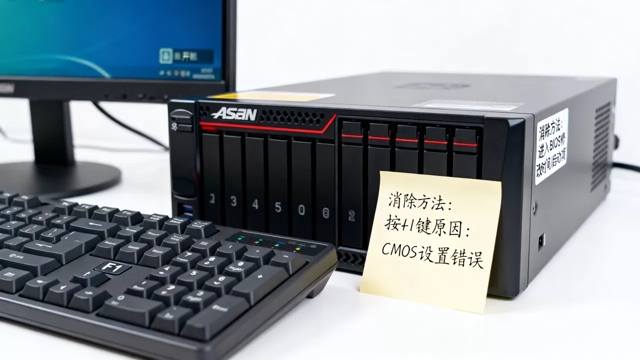 华擎服务器开机为何要按F1键,服务器开机F1报错怎么消除 华擎服务器开机为何要按F1键,服务器开机F1报错怎么消除