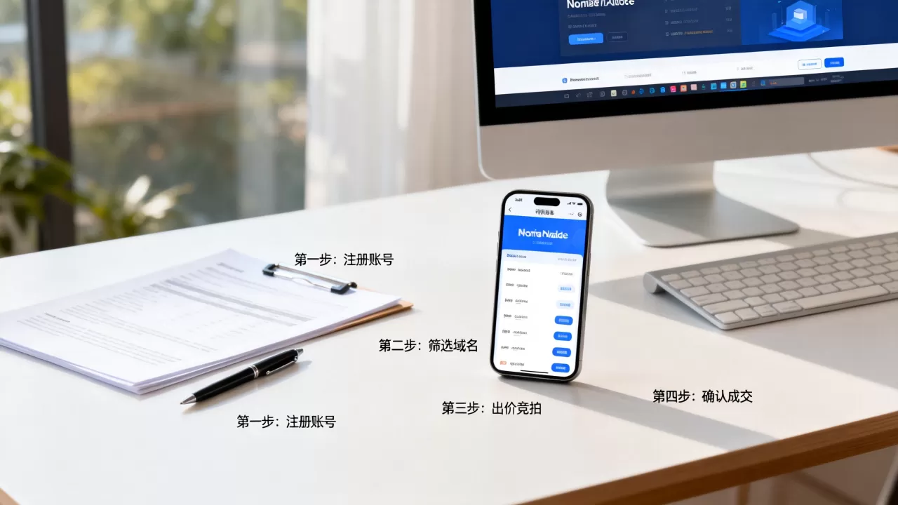 新手如何参与域名拍卖,域名拍卖流程有哪些步骤? 新手如何参与域名拍卖,域名拍卖流程有哪些步骤?