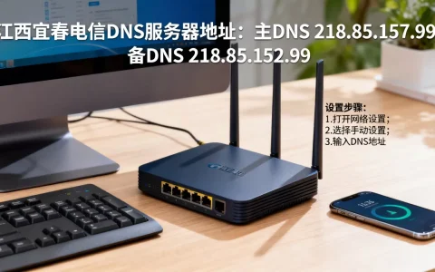 江西宜春电信DNS服务器地址是多少，怎么设置上网才不卡？