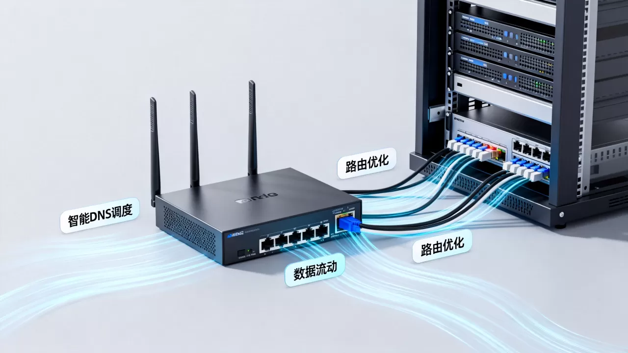 智能DNS调度与路由优化如何配合应用,有什么作用 智能DNS调度与路由优化如何配合应用,有什么作用