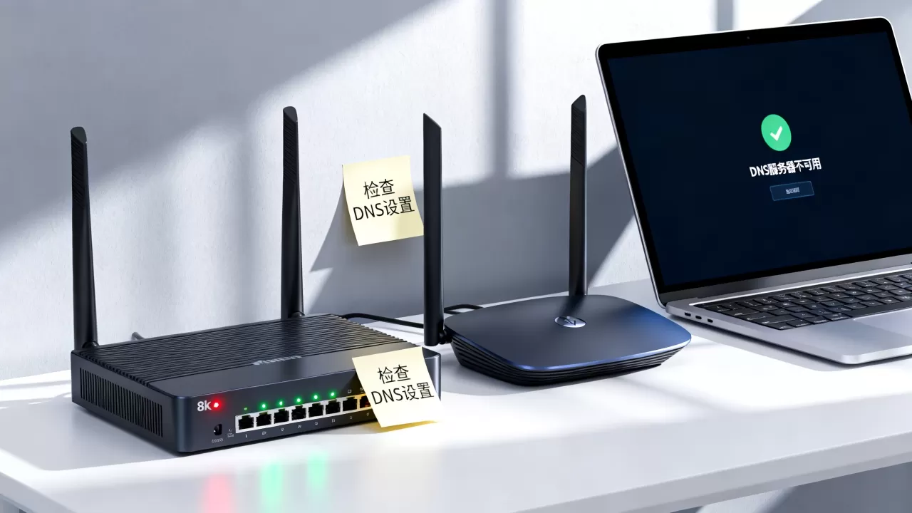 光纤DNS服务器不可用如何解决,宽带无法上网怎么回事? 光纤DNS服务器不可用如何解决,宽带无法上网怎么回事?