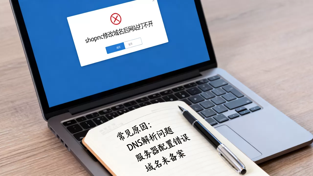 shopnc修改域名后网站打不开怎么办,常见原因有哪些? shopnc修改域名后网站打不开怎么办,常见原因有哪些?