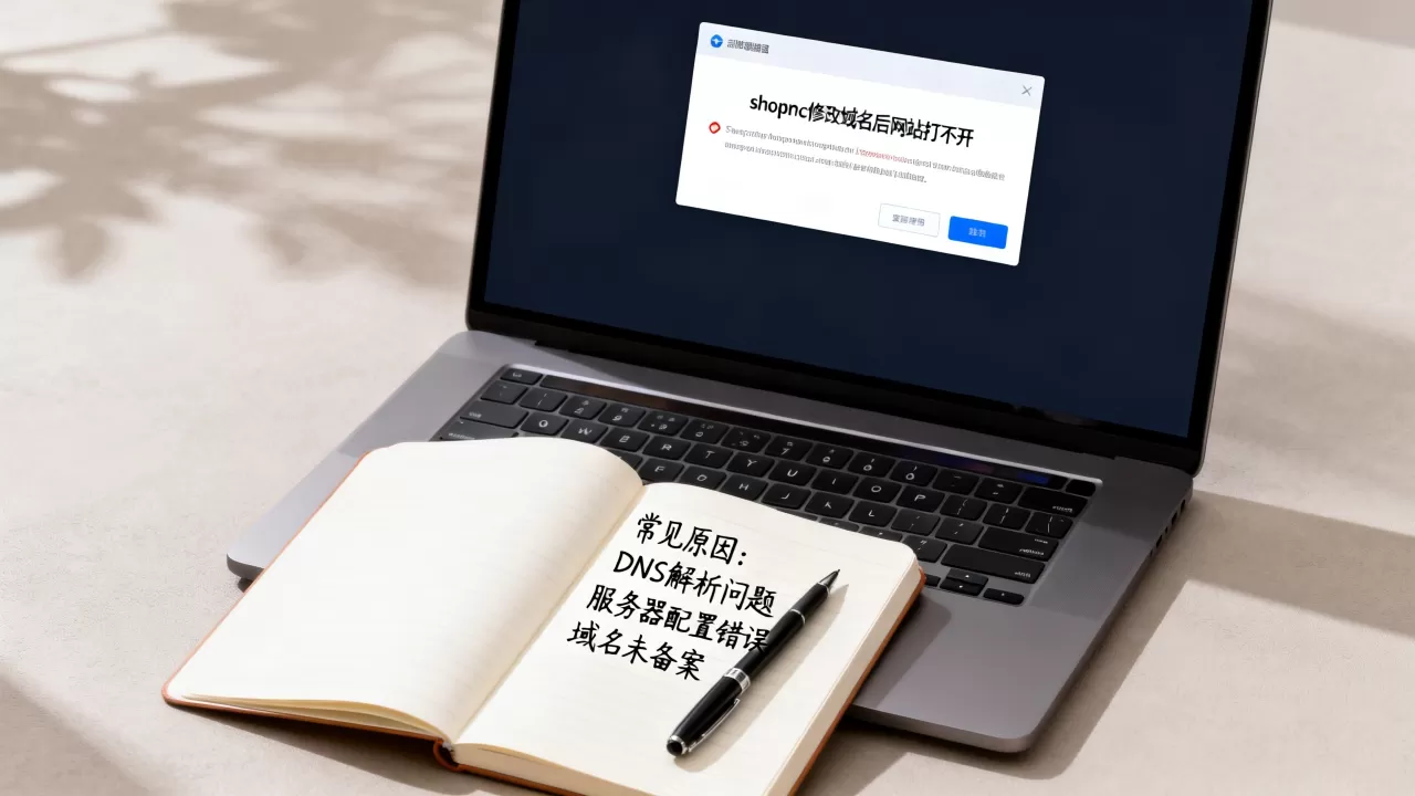 shopnc修改域名后网站打不开怎么办,常见原因有哪些? shopnc修改域名后网站打不开怎么办,常见原因有哪些?