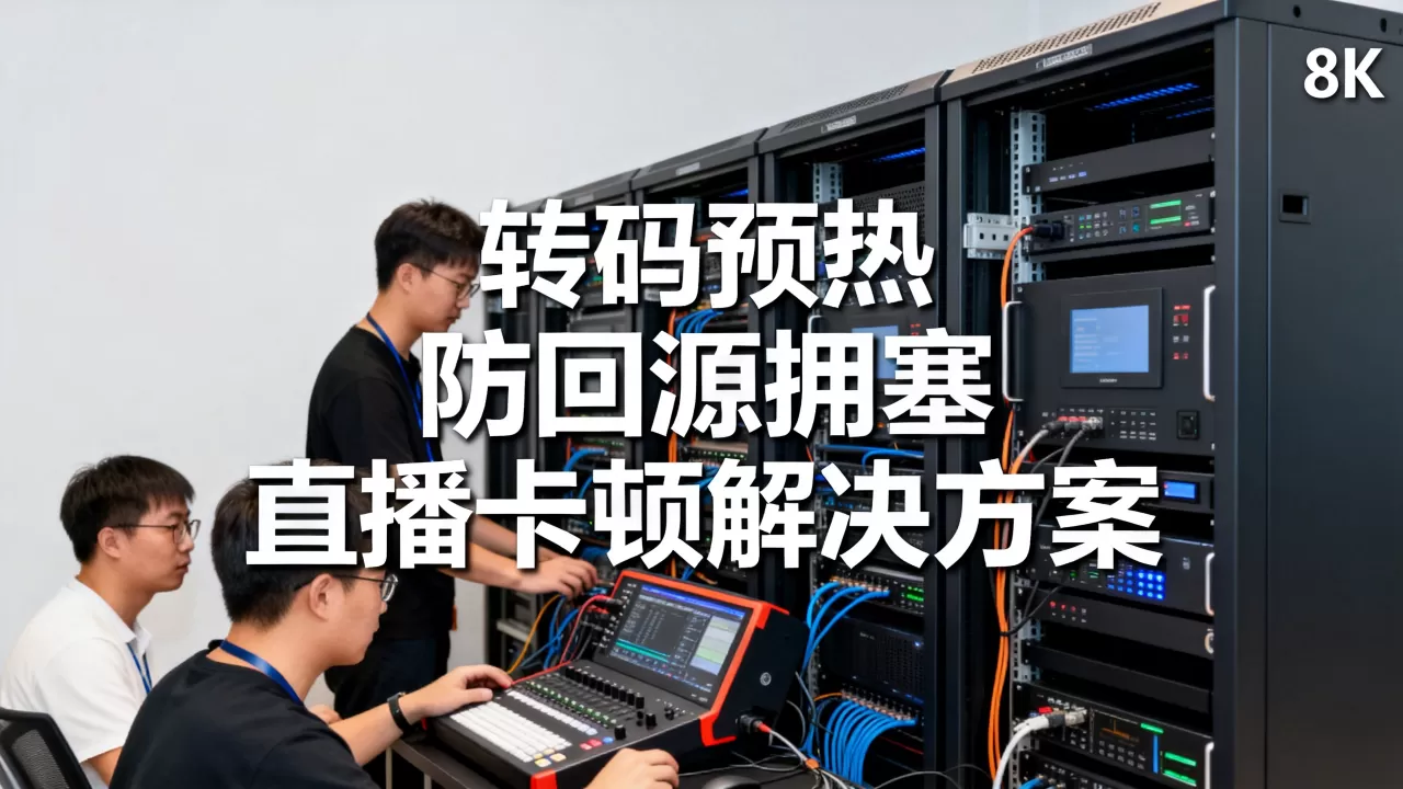 大型活动直播前如何预热转码防回源拥塞?,直播卡顿怎么解决 大型活动直播前如何预热转码防回源拥塞?,直播卡顿怎么解决