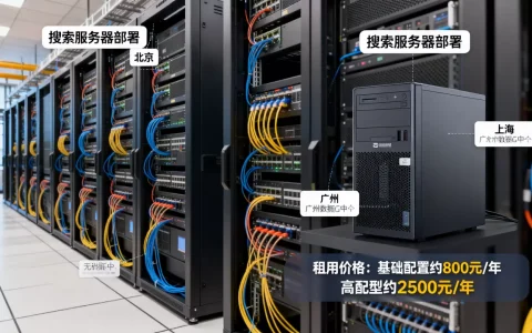 搜索服务器部署在哪些地方，租用云服务器一年多少钱