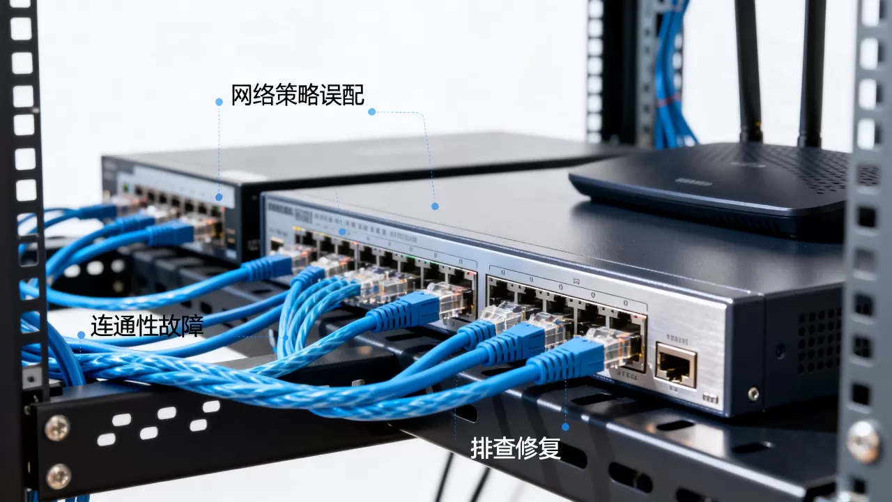 网络策略误配为何导致连通性故障,如何排查修复? 网络策略误配为何导致连通性故障,如何排查修复?