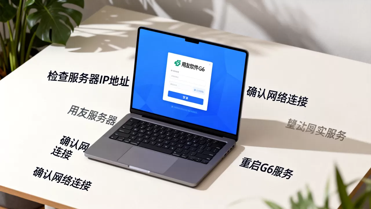 用友软件G6找不到服务器怎么解决,G6连不上服务器什么原因 用友软件G6找不到服务器怎么解决,G6连不上服务器什么原因