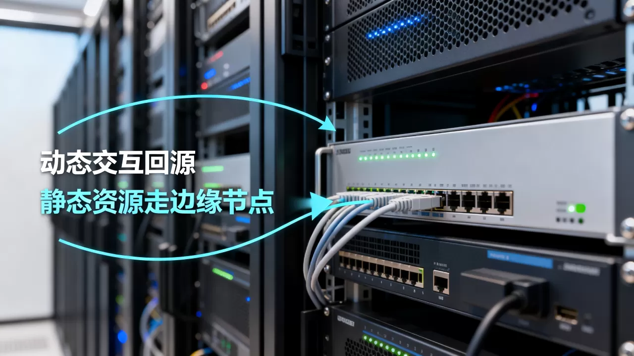 论坛动静分离后动态交互为何仍回源,静态资源全部走边缘节点吗? 论坛动静分离后动态交互为何仍回源,静态资源全部走边缘节点吗?