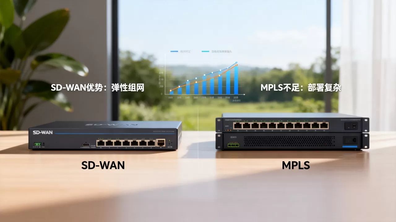 SD-WAN相较MPLS在弹性组网上有何优势与不足,怎么选? SD-WAN相较MPLS在弹性组网上有何优势与不足,怎么选?