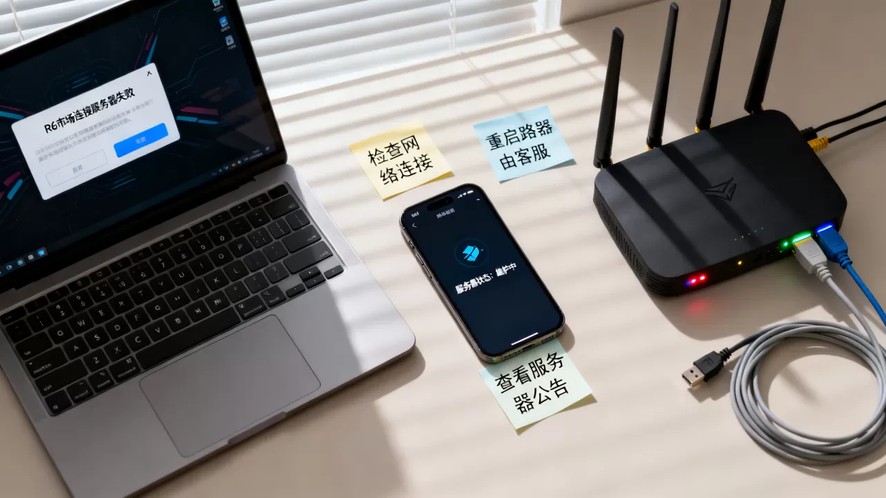 R6市场连接不上服务器该如何解决,是什么原因导致的 R6市场连接不上服务器该如何解决,是什么原因导致的