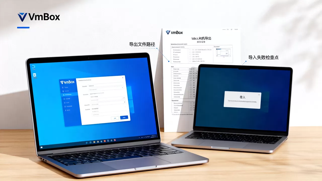vmbox虚拟机导出后新电脑怎么打开,虚拟机导入失败怎么办 vmbox虚拟机导出后新电脑怎么打开,虚拟机导入失败怎么办