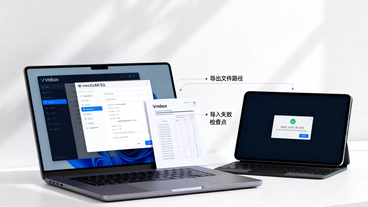 vmbox虚拟机导出后新电脑怎么打开,虚拟机导入失败怎么办 vmbox虚拟机导出后新电脑怎么打开,虚拟机导入失败怎么办