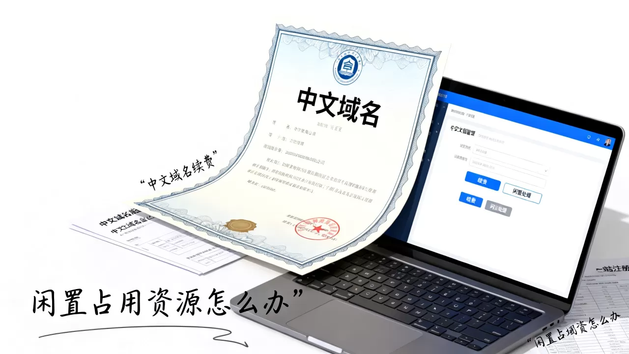中文域名续费有必要吗,闲置占用资源怎么办? 中文域名续费有必要吗,闲置占用资源怎么办?