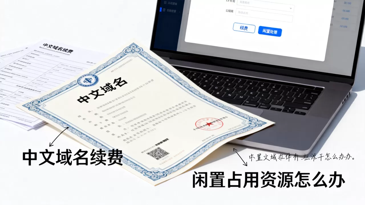 中文域名续费有必要吗,闲置占用资源怎么办? 中文域名续费有必要吗,闲置占用资源怎么办?
