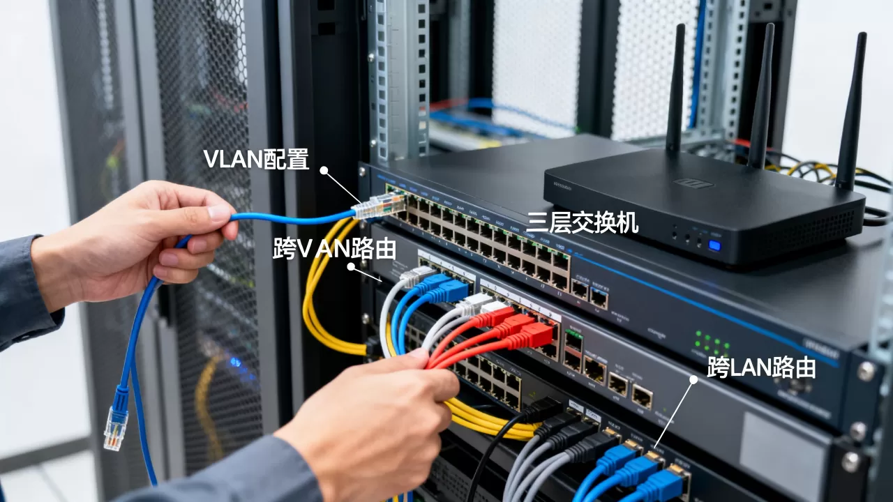 服务器不在同一VLAN怎么办?,如何实现跨VLAN通信 服务器不在同一VLAN怎么办?,如何实现跨VLAN通信