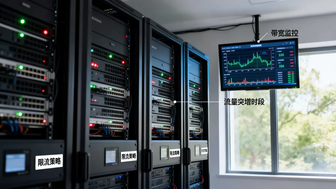 视频回源带宽突增如何监控限流,服务器带宽跑满怎么办 视频回源带宽突增如何监控限流,服务器带宽跑满怎么办