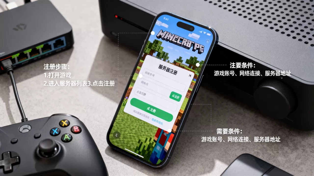 我的世界pe版饥饿游戏服务器如何注册,需要准备什么条件? 我的世界pe版饥饿游戏服务器如何注册,需要准备什么条件?