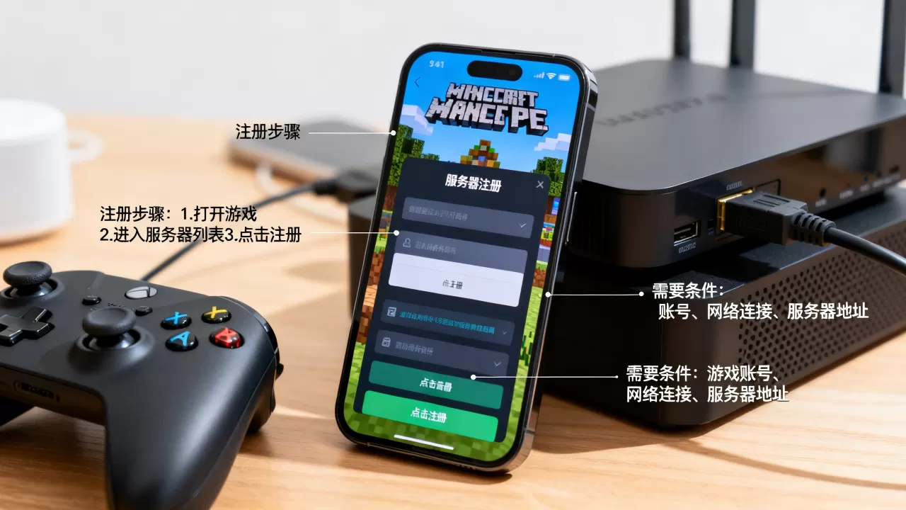 我的世界pe版饥饿游戏服务器如何注册,需要准备什么条件? 我的世界pe版饥饿游戏服务器如何注册,需要准备什么条件?