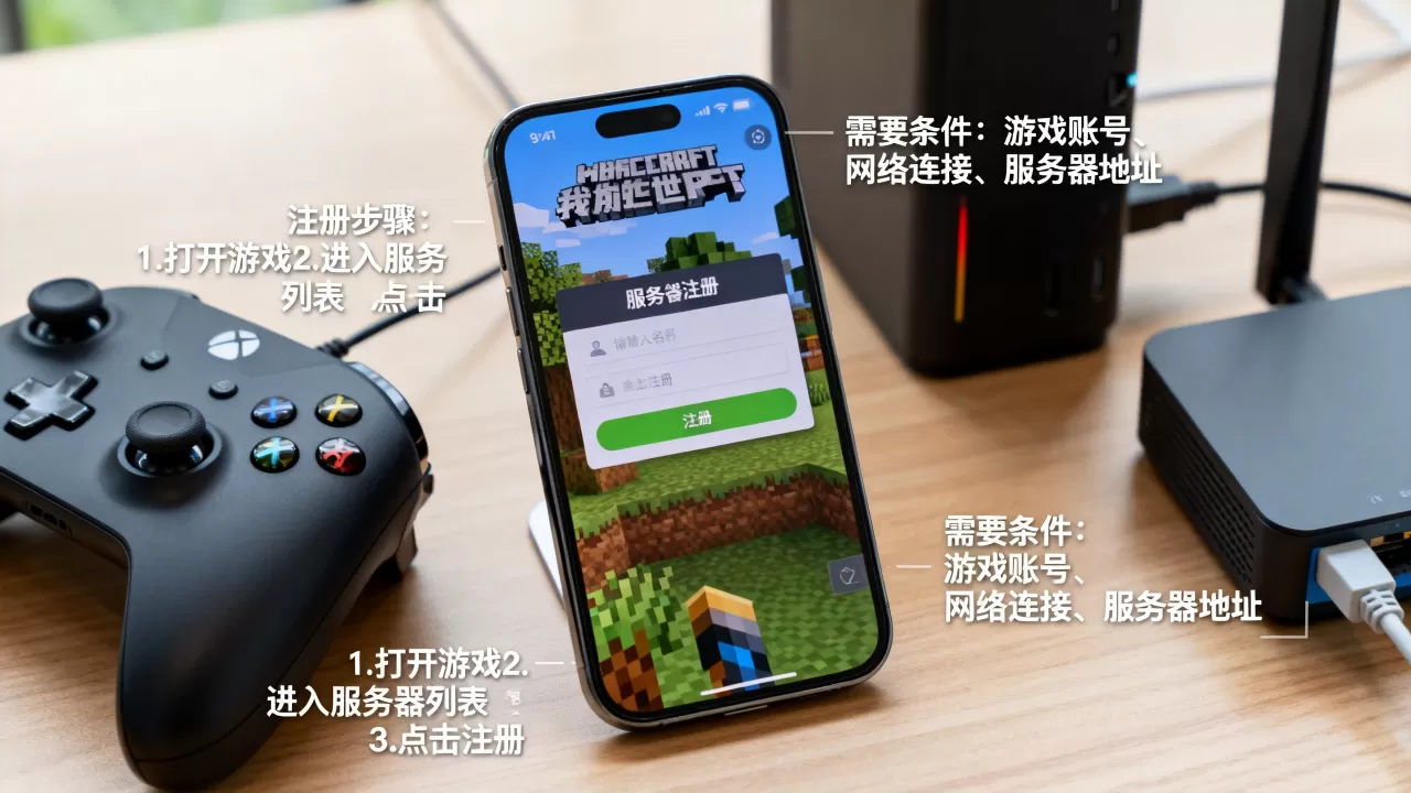我的世界pe版饥饿游戏服务器如何注册,需要准备什么条件? 我的世界pe版饥饿游戏服务器如何注册,需要准备什么条件?