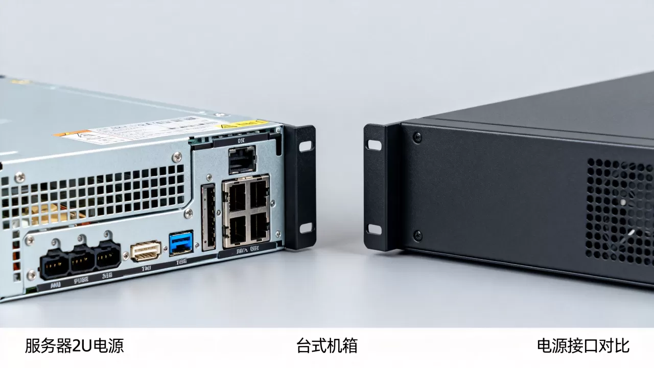 服务器2U电源能装进台式机箱吗,电源接口一样吗 服务器2U电源能装进台式机箱吗,电源接口一样吗
