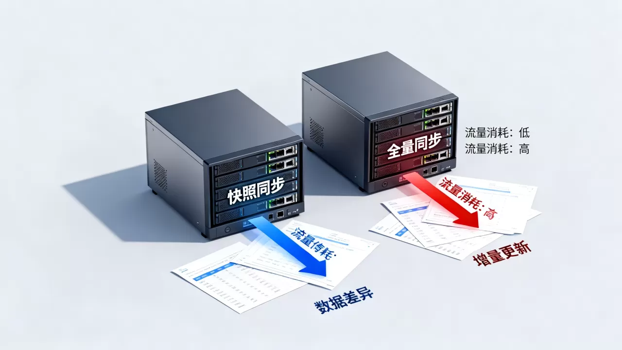 快照同步和全量同步哪个更耗流量,二者有什么区别? 快照同步和全量同步哪个更耗流量,二者有什么区别?