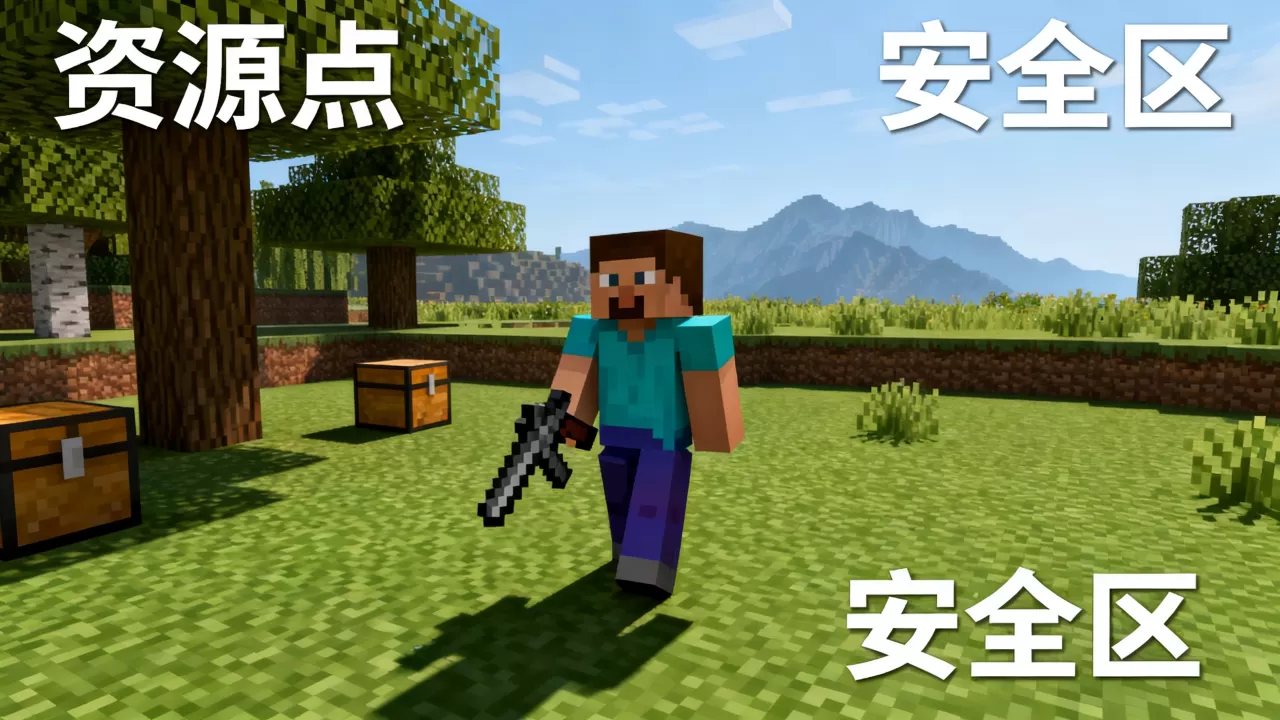 我的世界哪些服务器有吃鸡模式,怎么玩呢? 我的世界哪些服务器有吃鸡模式,怎么玩呢?