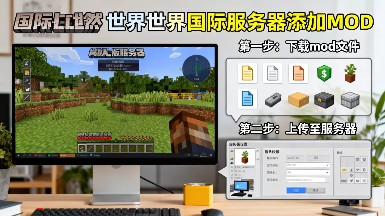 我的世界国际版怎么在服务器加mod 我的世界国际版怎么在服务器加mod