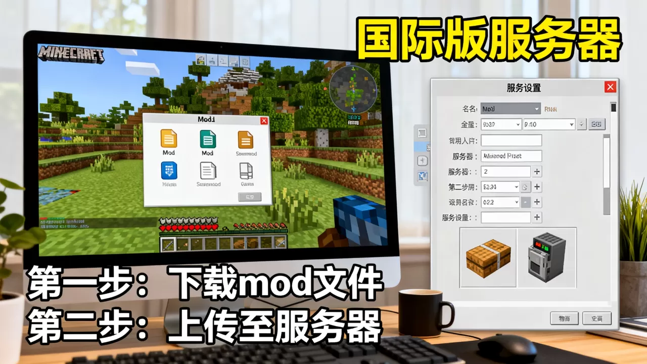 我的世界国际版怎么在服务器加mod 我的世界国际版怎么在服务器加mod