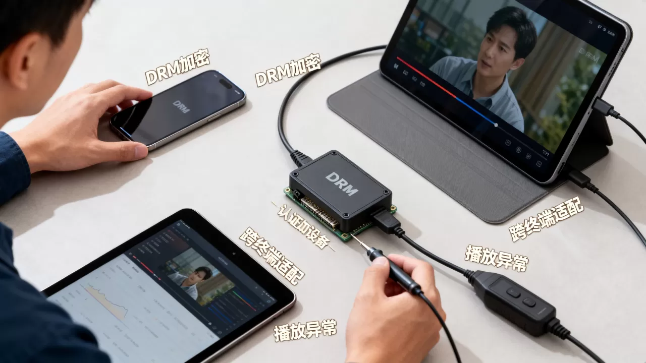 播放器如何跨终端适配多种DRM,DRM视频无法播放怎么解决? 播放器如何跨终端适配多种DRM,DRM视频无法播放怎么解决?