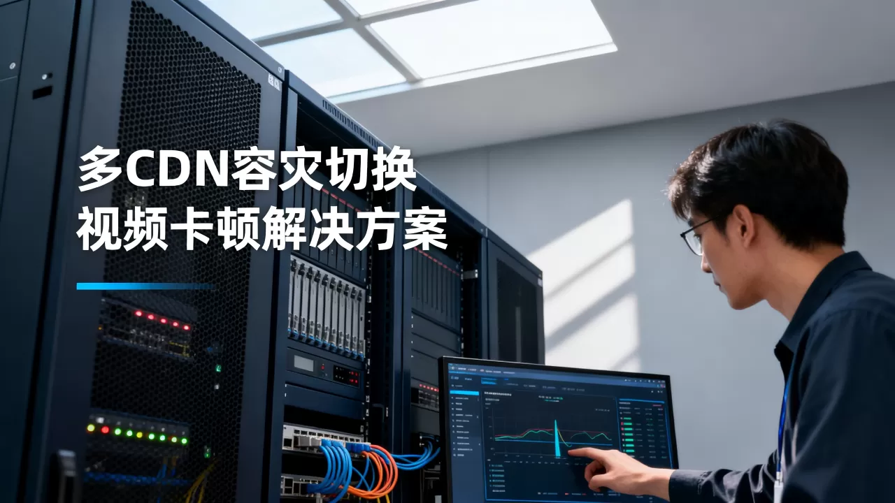 多CDN容灾切换如何保障播放不中断,视频播放卡顿怎么解决 多CDN容灾切换如何保障播放不中断,视频播放卡顿怎么解决