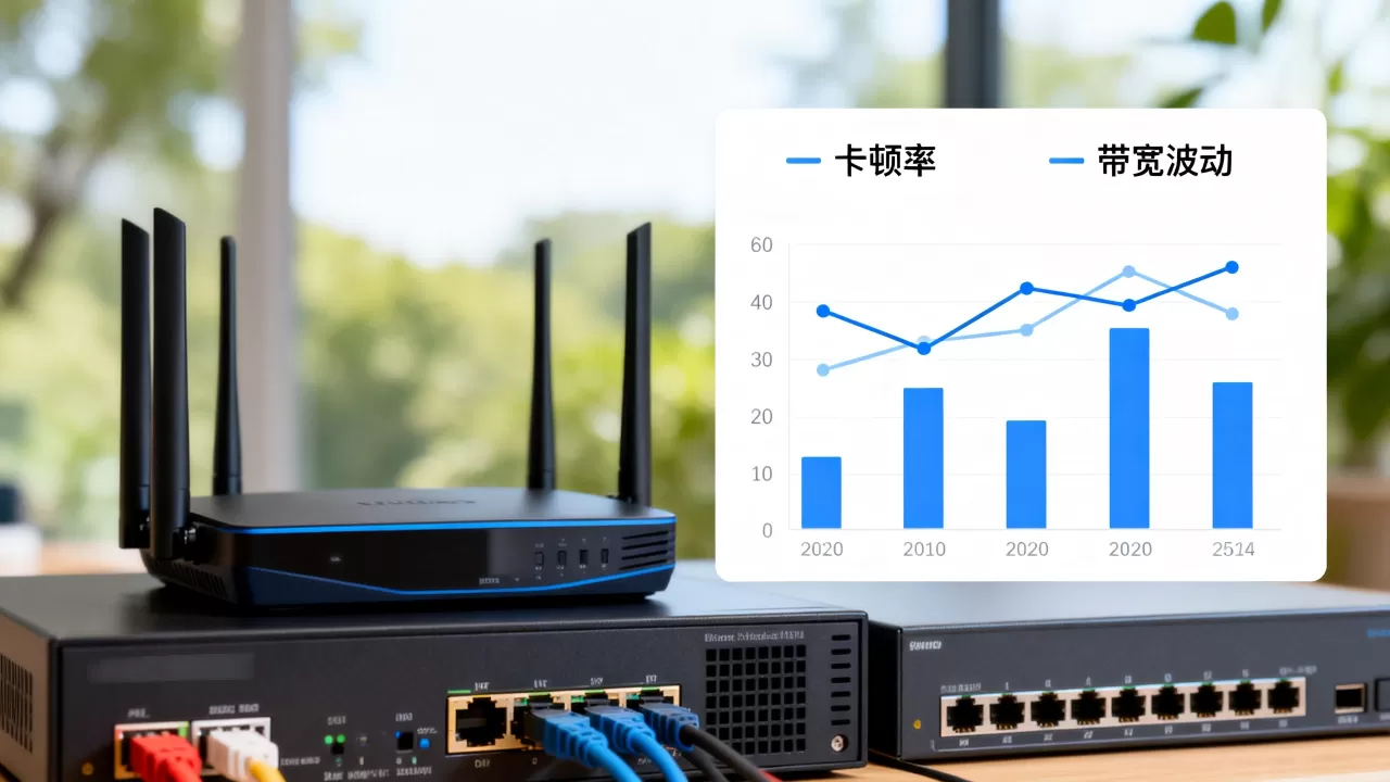 视频卡顿率与带宽波动的关联分析 视频卡顿率与带宽波动的关联分析