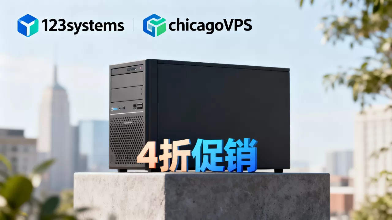 123systems被chicagovps收购,甩出4折促销! 123systems被chicagovps收购,甩出4折促销!