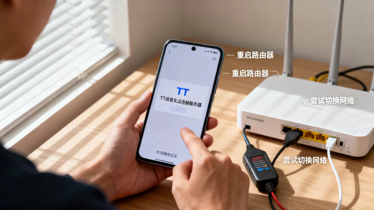TT语音显示无法连接服务器该如何处理,是网络问题吗 TT语音显示无法连接服务器该如何处理,是网络问题吗