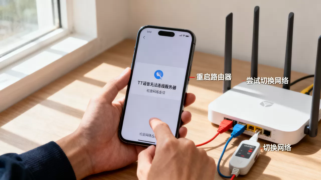 TT语音显示无法连接服务器该如何处理,是网络问题吗 TT语音显示无法连接服务器该如何处理,是网络问题吗