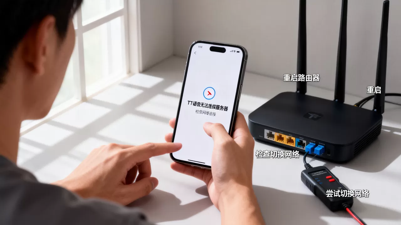 TT语音显示无法连接服务器该如何处理,是网络问题吗 TT语音显示无法连接服务器该如何处理,是网络问题吗