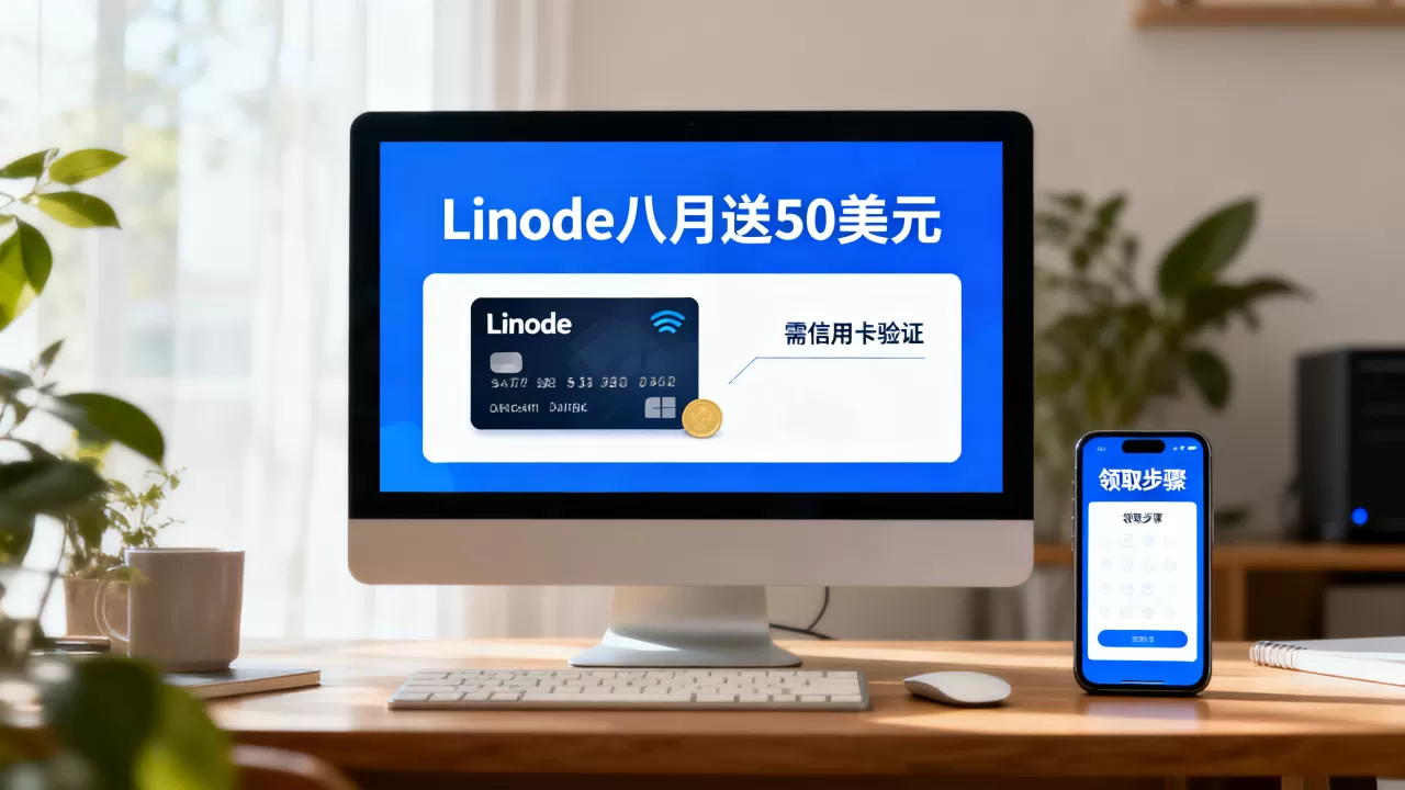 Linode八月送50美元要信用卡吗,怎么领取 Linode八月送50美元要信用卡吗,怎么领取