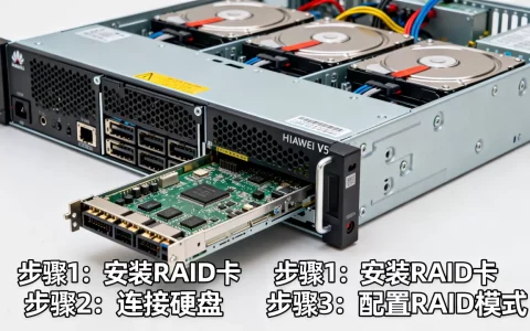 华为V5服务器RAID3408怎么做，怎么配置？
