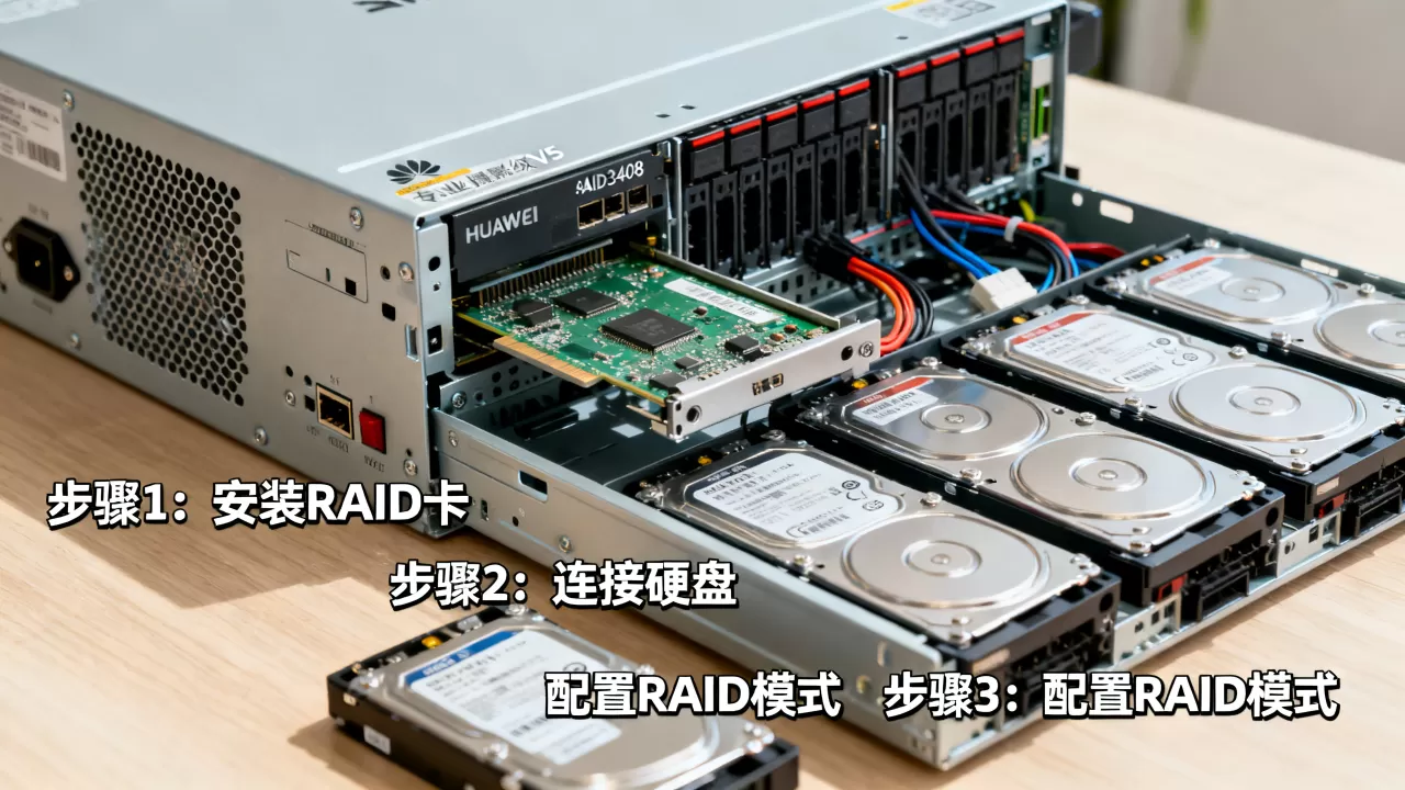 华为V5服务器RAID3408怎么做,怎么配置? 华为V5服务器RAID3408怎么做,怎么配置?