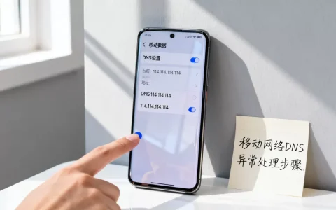 移动网络DNS不可用怎么修，手机移动数据DNS异常怎么办？