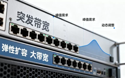 突发带宽为何要与弹性扩容配合，怎么实现大带宽？