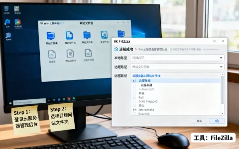 如何下载win云服务器上的网站文件夹，用什么工具最方便？