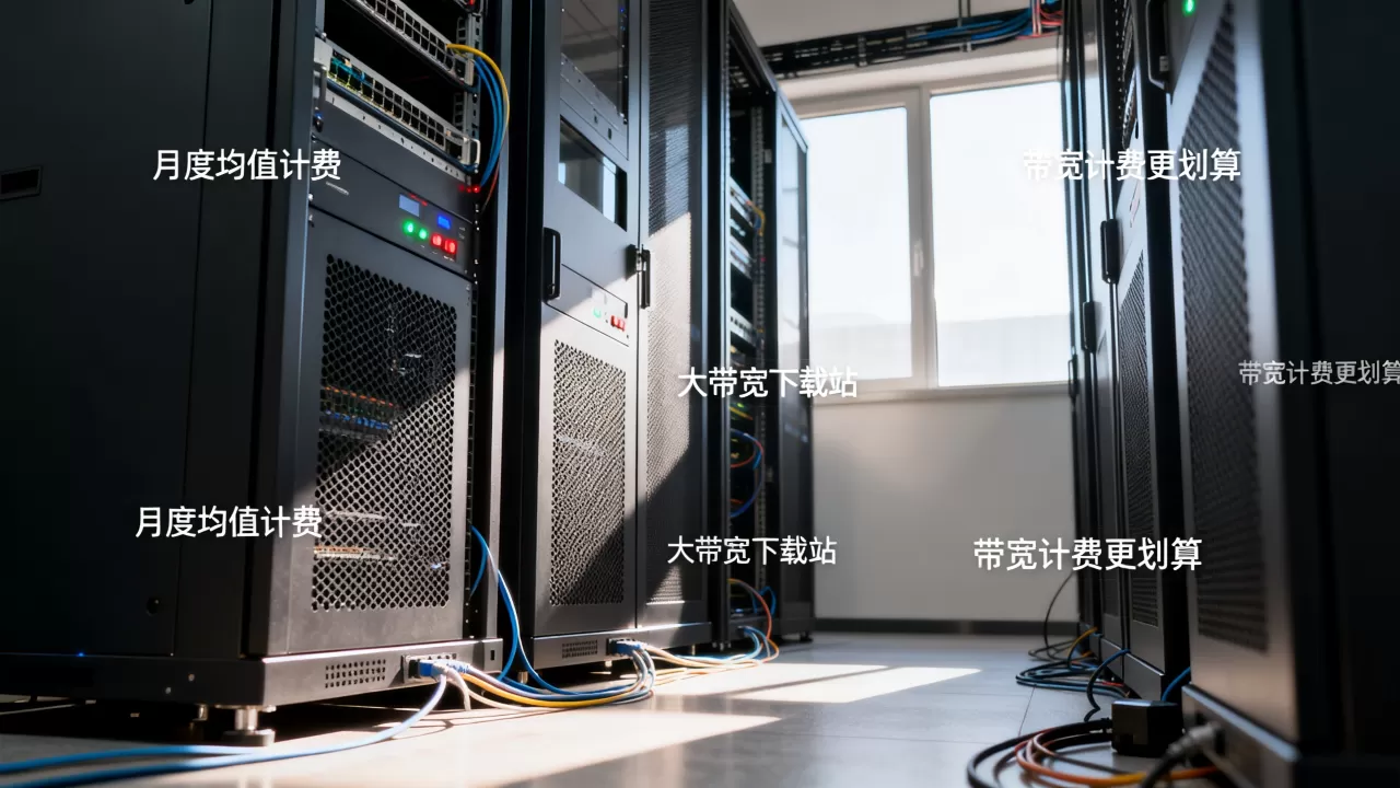 月度均值计费为何适合大带宽下载站,带宽如何计费更划算? 月度均值计费为何适合大带宽下载站,带宽如何计费更划算?