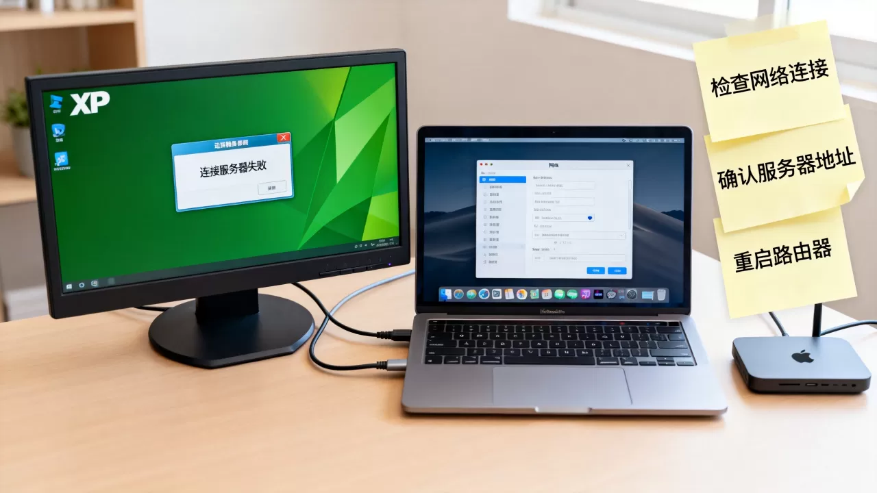 xp与苹果连接服务器失败是怎么回事,怎么解决? xp与苹果连接服务器失败是怎么回事,怎么解决?