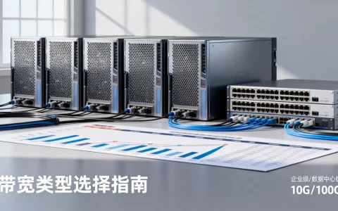 如何挑选大带宽服务器的合适带宽类型，大带宽服务器带宽怎么选？