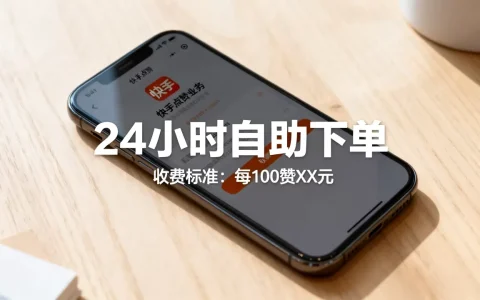 快手点赞业务真的24小时自助下单吗，怎么收费？