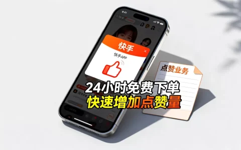 快手点赞业务24小时免费下单是真的吗，怎么快速增加点赞量？