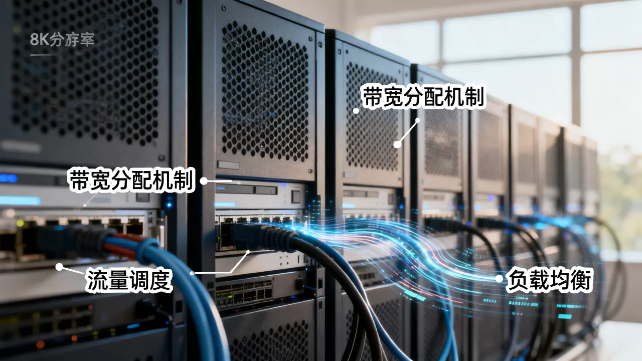 大带宽服务器共享带宽如何分配?带宽分配机制是什么 大带宽服务器共享带宽如何分配?带宽分配机制是什么