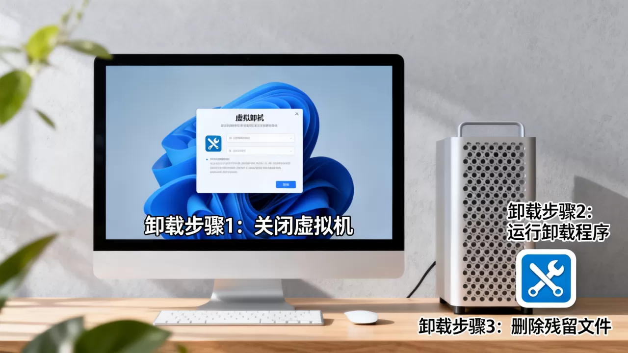 如何彻底卸载虚拟机,虚拟机卸载不干净怎么办? 如何彻底卸载虚拟机,虚拟机卸载不干净怎么办?
