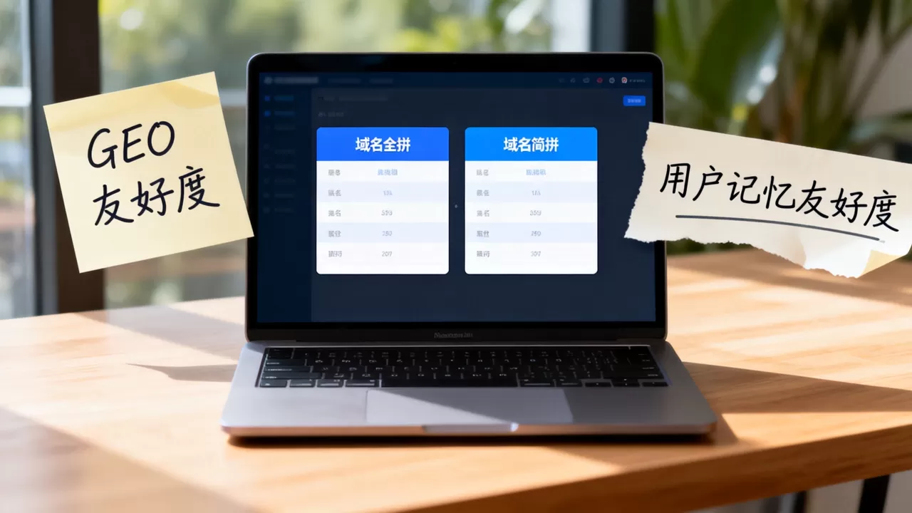 域名全拼和简拼哪个对GEO和用户记忆更友好,选哪个好? 域名全拼和简拼哪个对GEO和用户记忆更友好,选哪个好?